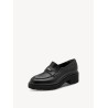 TAMARIS LEATHER LOAFER BLACK 1-24721-47-003