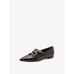 TAMARIS BALLERINA MOCCA CROCO 1-22160-45-396