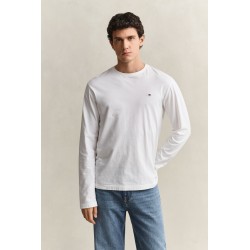 GANT LONGSLEEVE T-SHIRT REGULAR SHIELD EGGSHELL 2004049-113