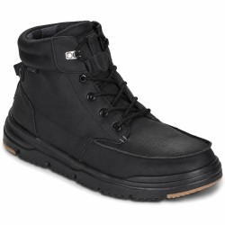 HEY DUDE BRADLEY II LEATHER BOOT BLACK/POPPY SEED 45657-0TA