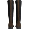 TOMMY HILFIGER ENAMEL FLAG SUEDE HIGH CHELSEA BOOT BROWN FW0FW09574-GUG