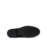 TOMMY HILFIGER ENAMEL FLAG SUEDE HIGH CHELSEA BOOT BLACK FW0FW09574-BDS
