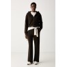 CALVIN KLEIN TERRY LOGO WAISTBAND TRACK PANT LV047G253G-TO2