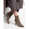 TAMARIS LEATHER BOOT TAUPE 1-25358-45-341