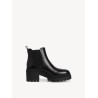 TAMARIS LEATHER CHELSEA BOOT BLACK 1-25459-41-003