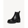 TAMARIS LEATHER CHELSEA BOOT BLACK 1-25459-41-003