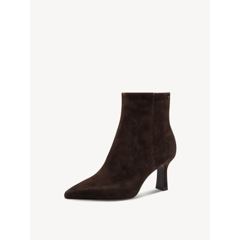 TAMARIS SUEDE ANKLE BOOT MOCCA 1-25358-45-304