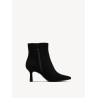 TAMARIS SUEDE ANKLE BOOT BLACK 1-25358-45-001