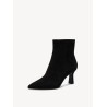 TAMARIS SUEDE ANKLE BOOT BLACK 1-25358-45-001
