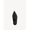 TAMARIS SUEDE ANKLE BOOT BLACK 1-25358-45-001