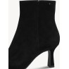 TAMARIS SUEDE ANKLE BOOT BLACK 1-25358-45-001