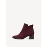 TAMARIS VEGAN BURGUNDY COMB BOOT 1-25354-43-584