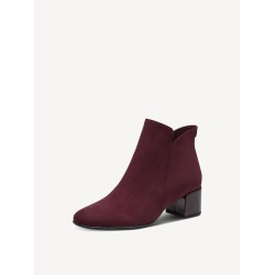 TAMARIS VEGAN BURGUNDY COMB BOOT 1-25354-43-584
