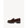 TAMARIS SUEDE LOAFER MOCCA 1-24722-43-304