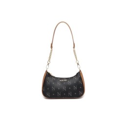 NOLAH MONA BROWN SHOULDER CROSSBODY BAG