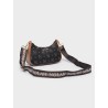 NOLAH MONA BROWN SHOULDER CROSSBODY BAG