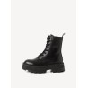TAMARIS LEATHER BOOT BLACK 1-25238-47-001