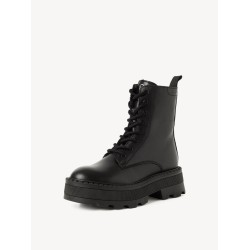TAMARIS LEATHER BOOT BLACK 1-25238-47-001