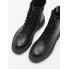 TAMARIS LEATHER BOOT BLACK 1-25238-47-001