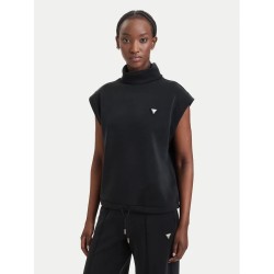 GUESS OLYMPE HIGH NECK SLEEVELESS SW BLACK V6YQ18K4318-JBLK