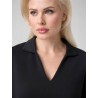 GUESS LYRA SS POLO BLACK V6YP08K4310-A92S